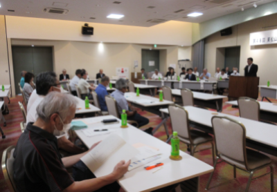  東松山市都幾川改修促進協議会　役員会・通常総会の画像です。