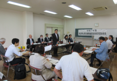 県道冑山熊谷線整備促進期成同盟会総会の画像です。