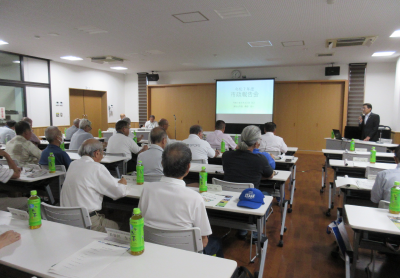 野本地区市政報告会の画像です。