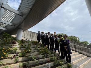 総合会館外階段