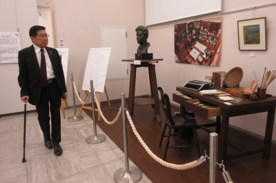  高田博厚展・障害者作品展の画像です。