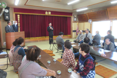 古凍・北新自治会 敬老祝賀会の画像です。