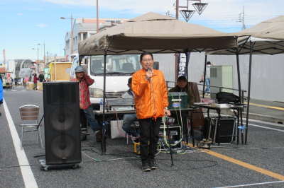 よさこい陣屋まつり　開会式の画像です。
