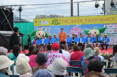  第65回東松山商工祭開会式の画像です。