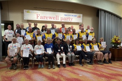 第47回日本スリーデーマーチフェアウェルパーティーの画像です。