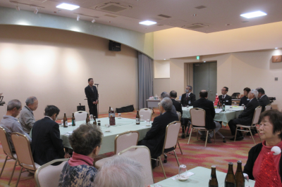  東松山市ｼﾙﾊﾞｰ人材ｾﾝﾀｰ親睦会忘年会の画像です。