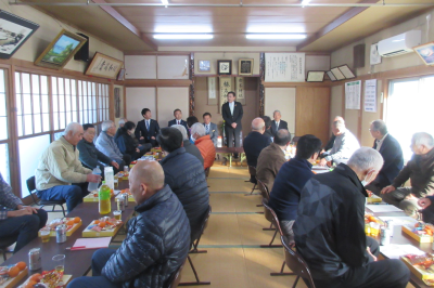 高坂第一自治会 新年会の画像です。