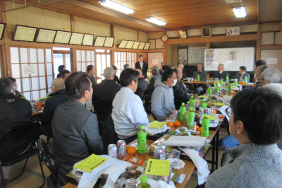 高坂第三自治会 新年会の画像です。