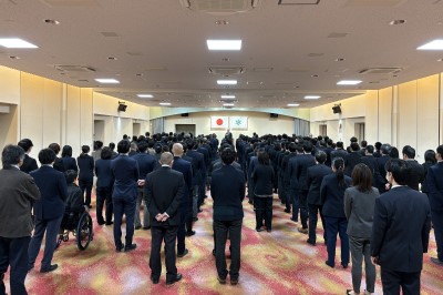 年始における市長挨拶の画像です。