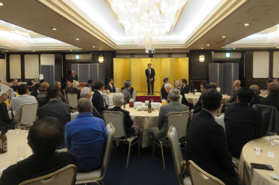 東松山市スポーツ協会新年会の画像です。