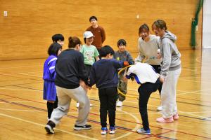 ウォームアップレクリエーションの様子