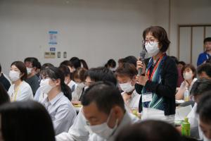 グループワーク後の発表の様子