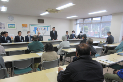 クリーンセンター運営等報告会の画像です。