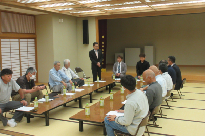 建設埼玉比企地区本部高坂支部 総会の画像です。