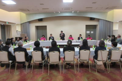 東松山市交通安全母の会 懇親会の画像です。