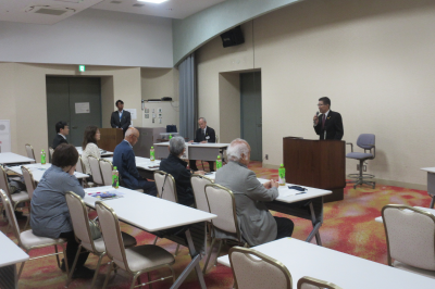 東松山市保護司研究協議会総会の画像です。