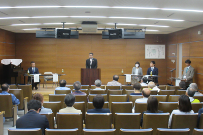 高坂丘陵地区ハートピアまちづくり協議会 総会の画像です。