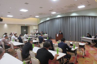 東松山市スポーツ協会 定時評議員会の画像です。