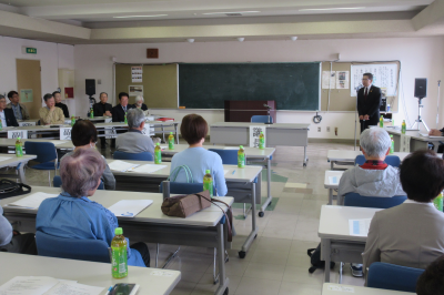 東松山市文化団体協議会総会の画像です。