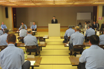 東松山交通安全協会高坂支部 総会の画像です。