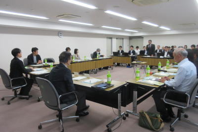 第1回東松山市総合計画審議会の画像です。