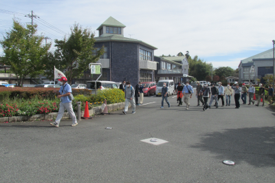 東松山市自治会連合会プレウォークの画像です。