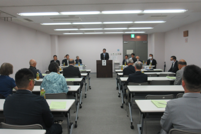 東松山市陸上競技協会 定期総会・懇親会の画像です。