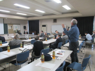 松山地区ハートピアまちづくり協議会との意見交換会の画像です。