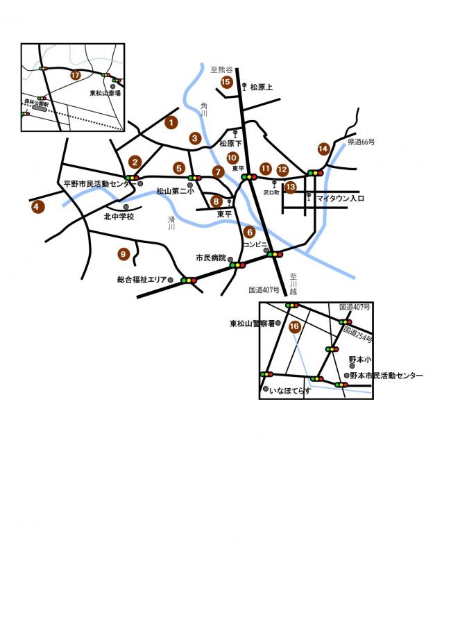 梨直売所マップ(2