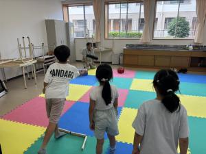 競技中