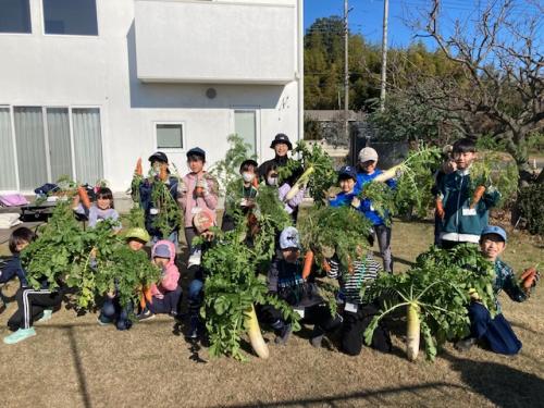 こども農業塾の様子