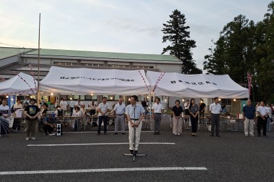 野本地区納涼盆踊り大会の画像です。
