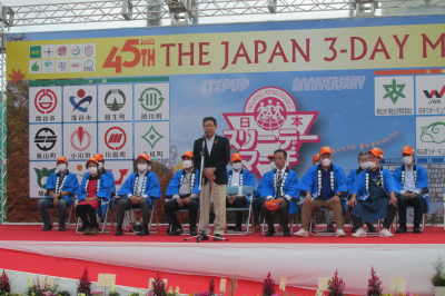 第62回東松山商工祭開会式の画像です。