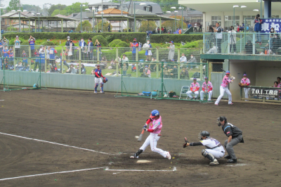 埼玉武蔵ヒートベアーズBCリーグ公式戦の画像です。