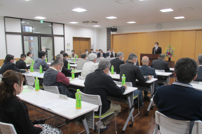 野本地区ハートピアまちづくり協議会総会の画像です。