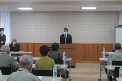 東松山市遺族会総会の画像です。