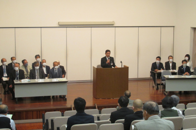 高坂地区ハートピアまちづくり協議会総会の画像です。