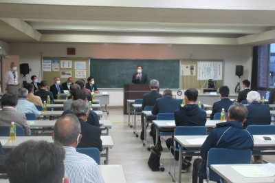 東松山市スポーツ協会定時評議員会の画像です。