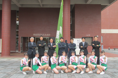 東京農業大学第三高等学校応援団リーダー公開「第34回松籟に捧ぐ」の画像です。