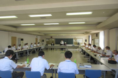 東松山土地改良推進協議会総会の画像です。