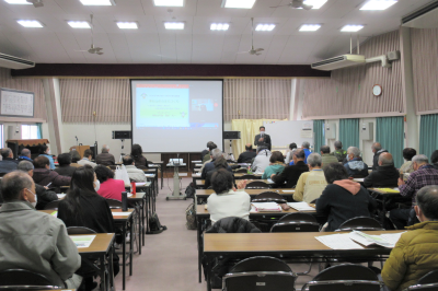 きらめき市民大学卒業記念講演の画像です。