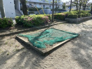 小松原公園の砂場