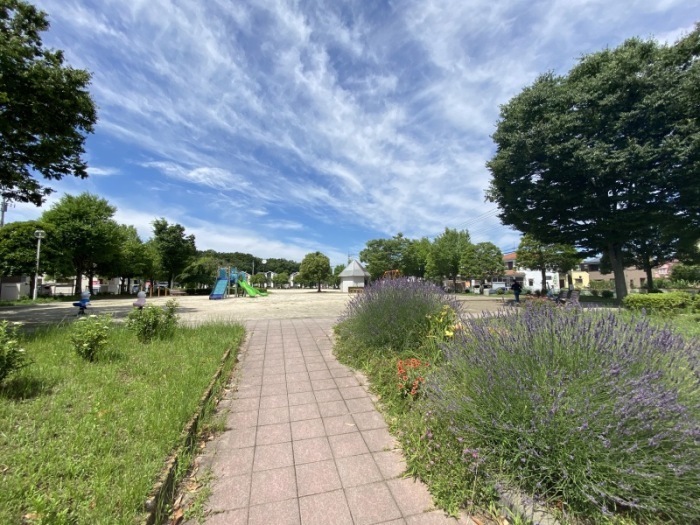 山崎町児童公園の全景