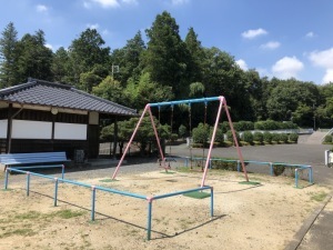 東松山ぼたん園のブランコ