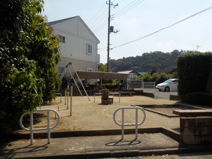 松本町二丁目街区公園の全景