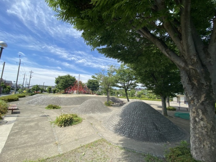 殿山北公園の全景