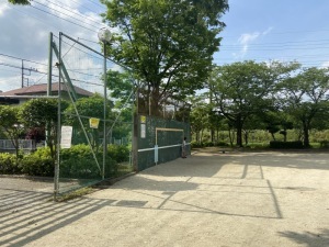 諏訪公園のプレイウォール