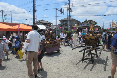 加美町自治会夏祭りの画像です。