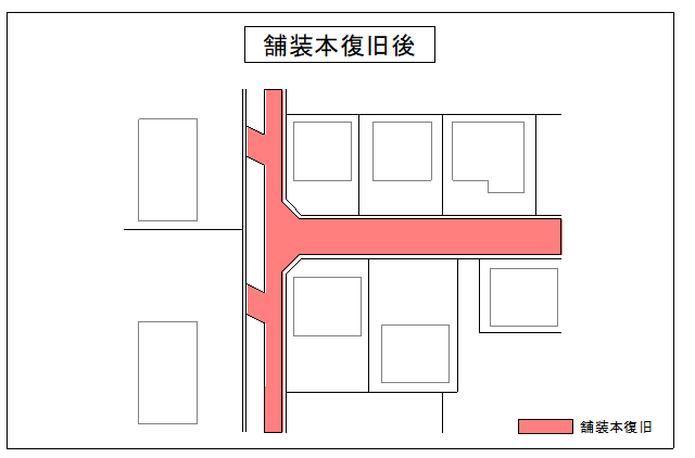 舗装本復旧後