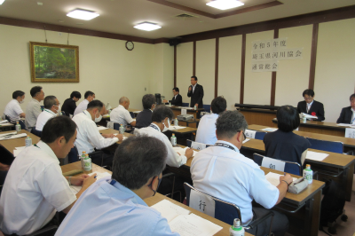 埼玉県河川協会総会の画像です。